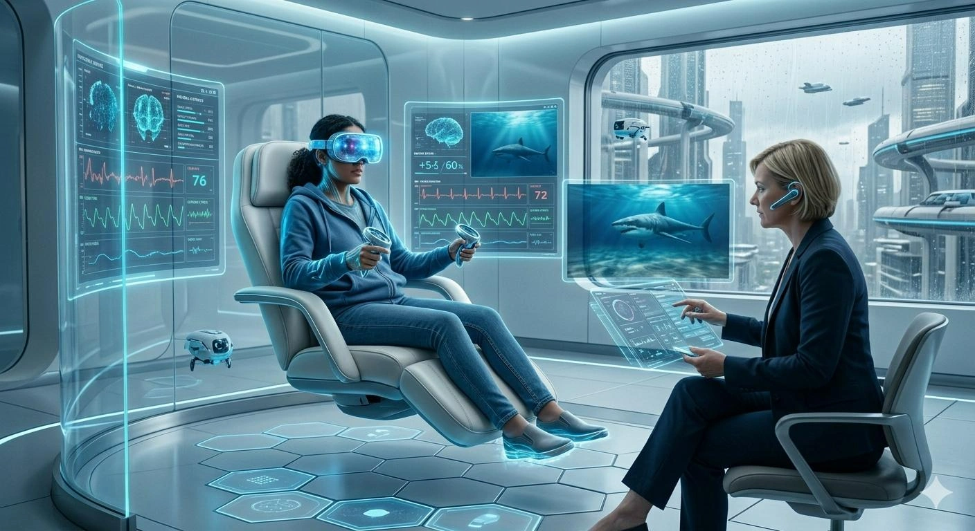 VR Exposure Therapy / Guided Visualization