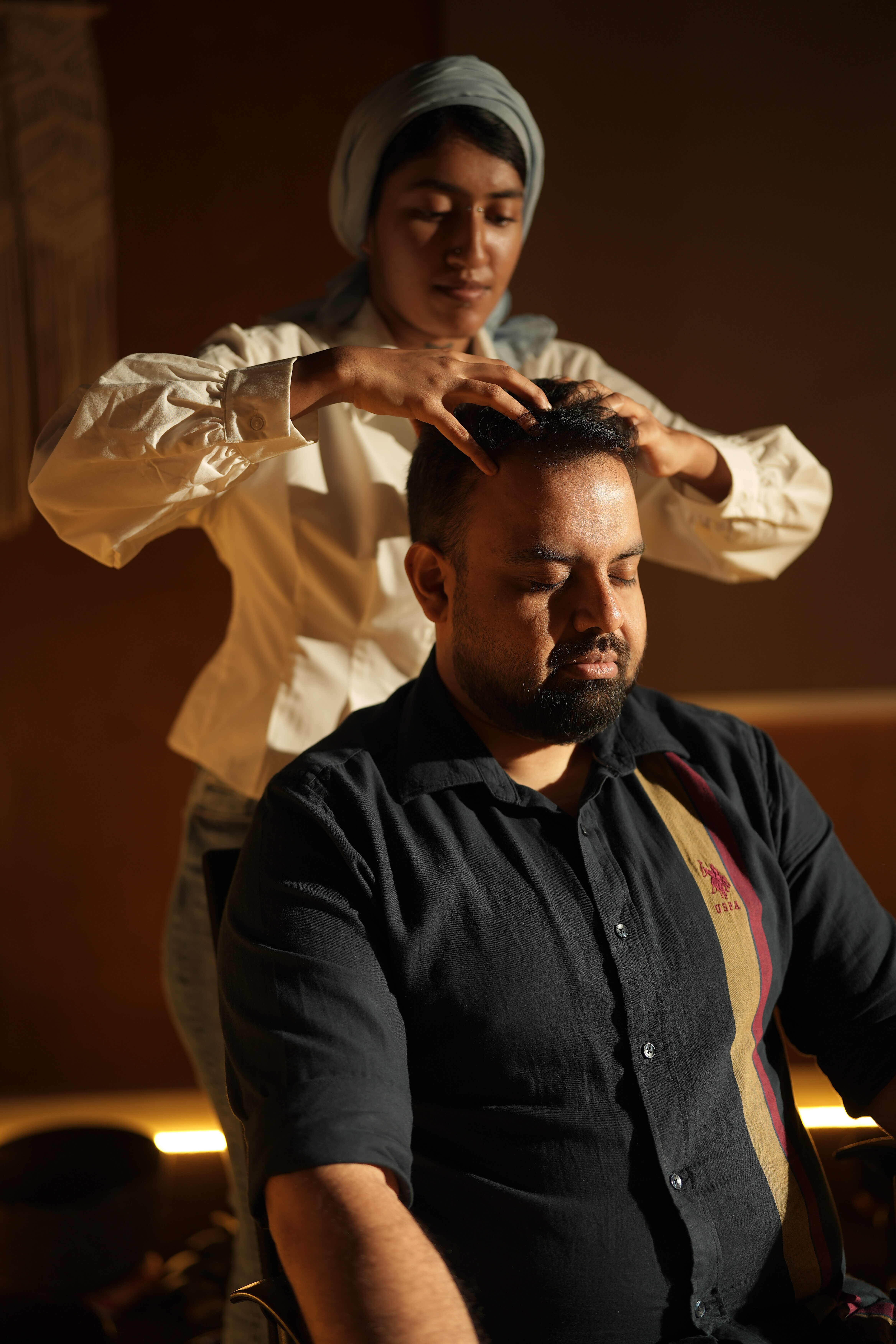 Marma Healing for Hair Growth